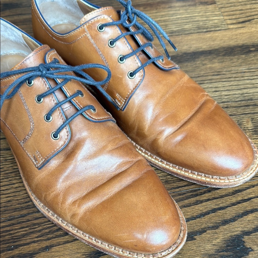 Johnston & Murphy 1850 Genuine Leather Sole Men's 11 1/2M 11.5M 11.5 11 1/2 H18